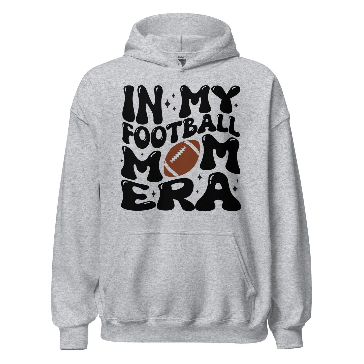 In My Football Mom Era Hoodie Sport Grey / S Spirit Gear Collective Hoodie