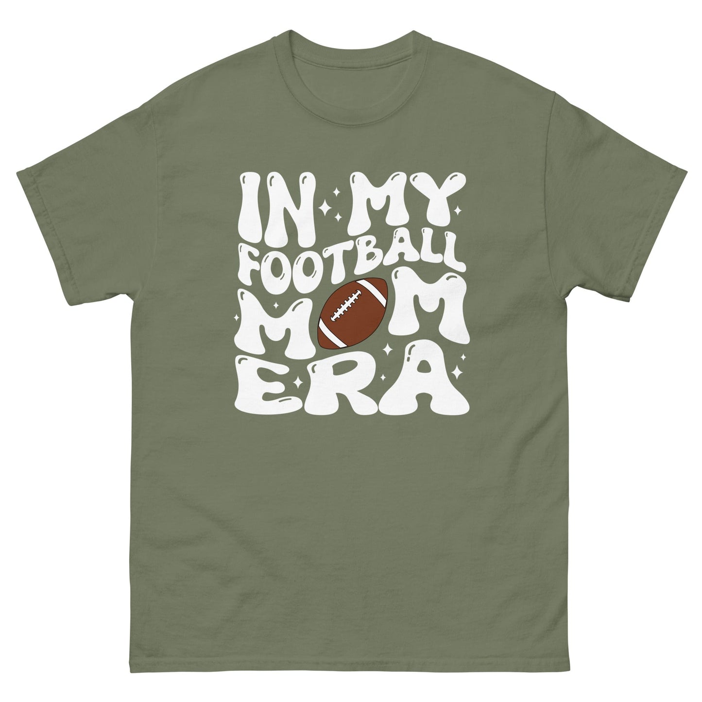 In My Football Mom Era Shirt Military Green / S Spirit Gear Collective T-Shirt