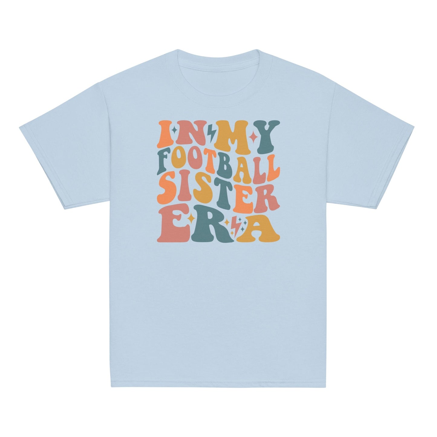 In My Football Sister Era Shirt Light Blue / XS Spirit Gear Collective T-Shirt