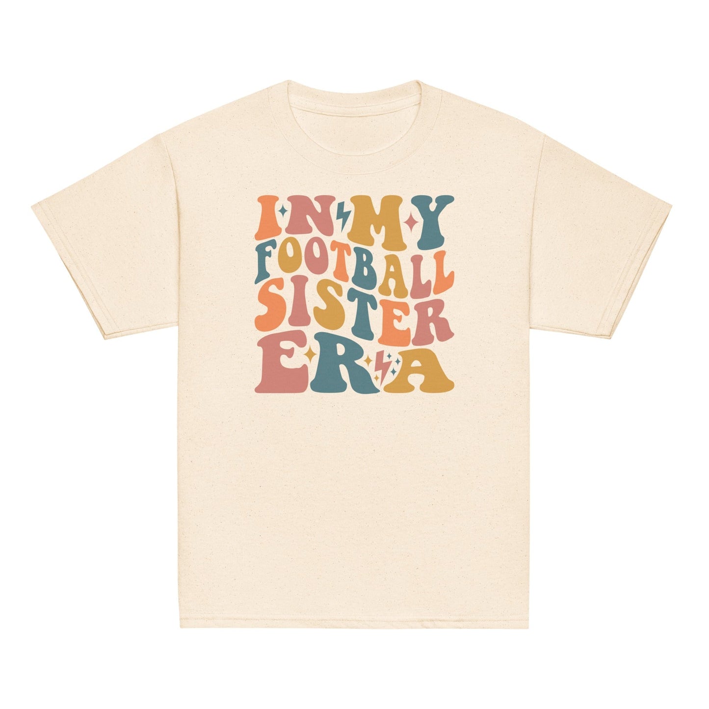 In My Football Sister Era Shirt Natural / XS Spirit Gear Collective T-Shirt