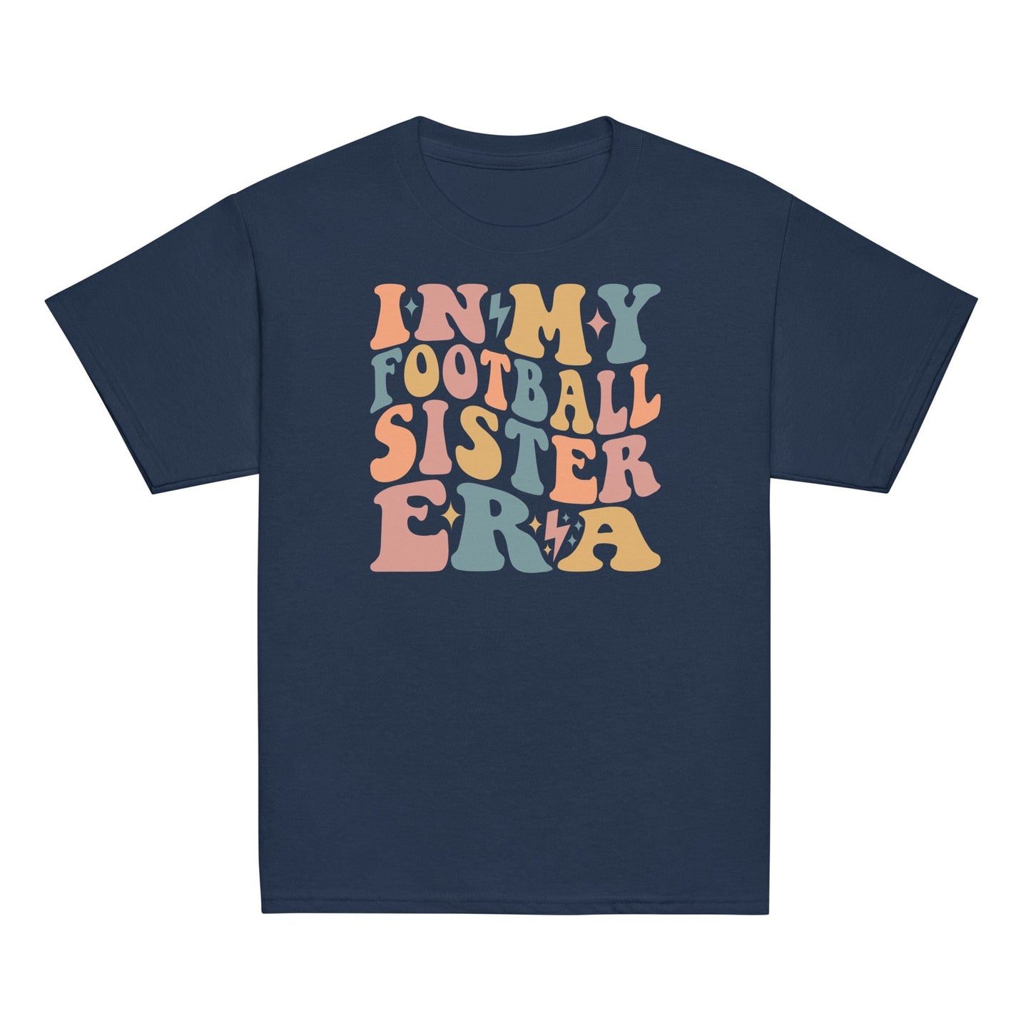 In My Football Sister Era Shirt Navy / XS Spirit Gear Collective T-Shirt