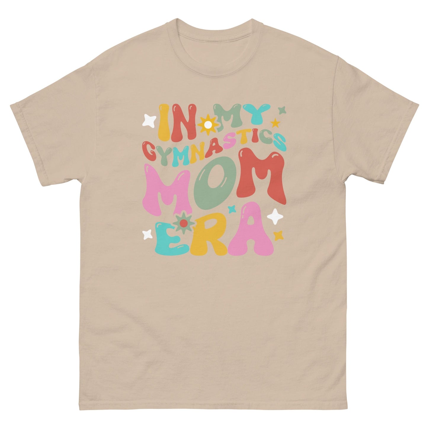 In My Gymnastics Mom Era Shirt Sand / S Spirit Gear Collective T-Shirt