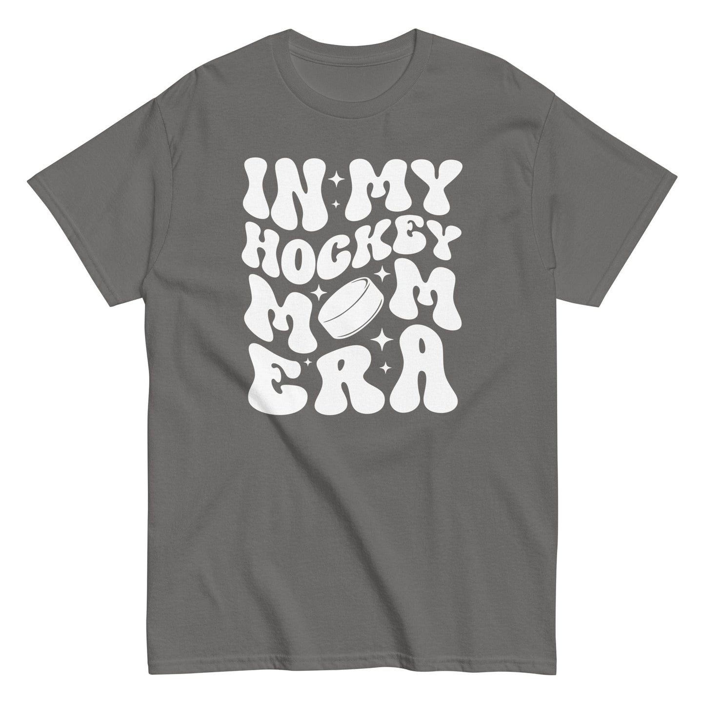 In My Hockey Mom Era Shirt Charcoal / S Spirit Gear Collective T-Shirt