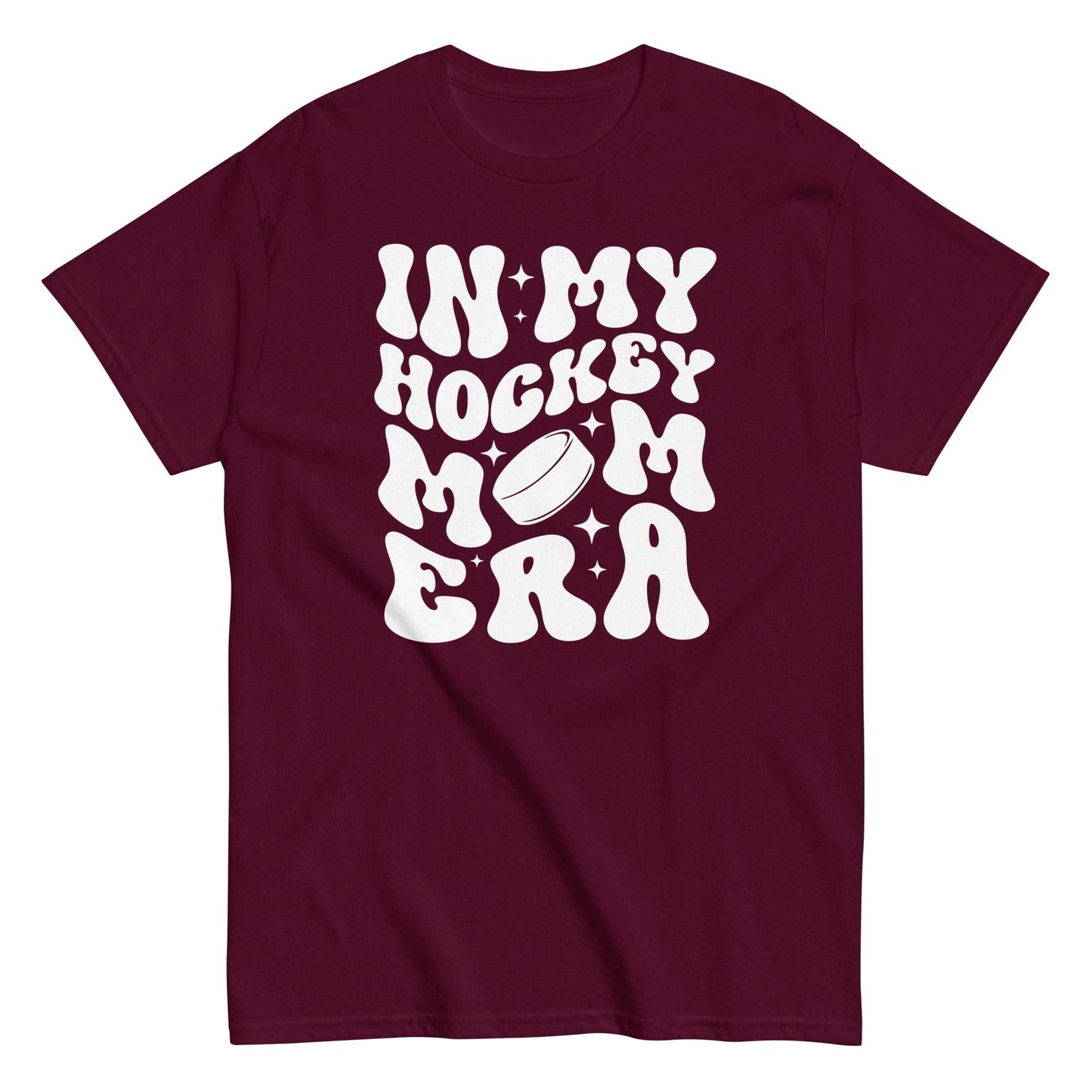 In My Hockey Mom Era Shirt Maroon / S Spirit Gear Collective T-Shirt