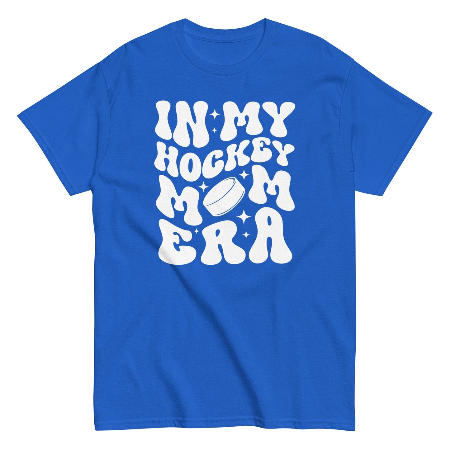 In My Hockey Mom Era Shirt Royal / S Spirit Gear Collective T-Shirt