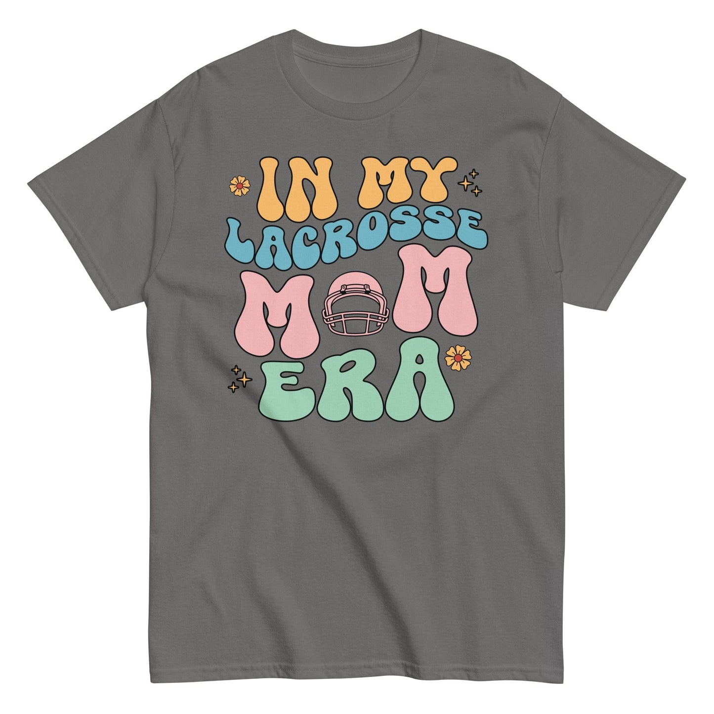 In My Lacrosse Mom Era Shirt Charcoal / S Spirit Gear Collective T-Shirt