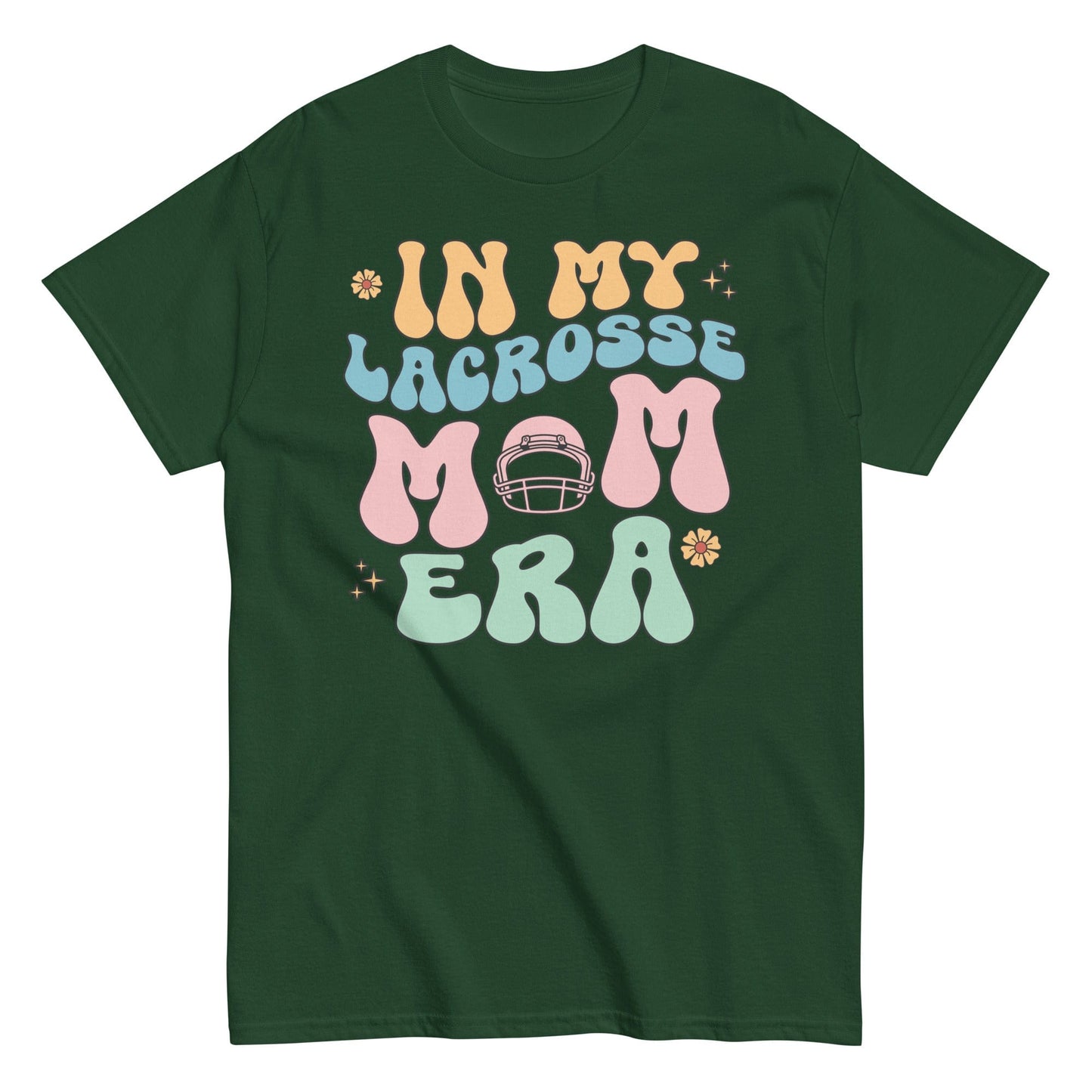 In My Lacrosse Mom Era Shirt Forest Green / S Spirit Gear Collective T-Shirt