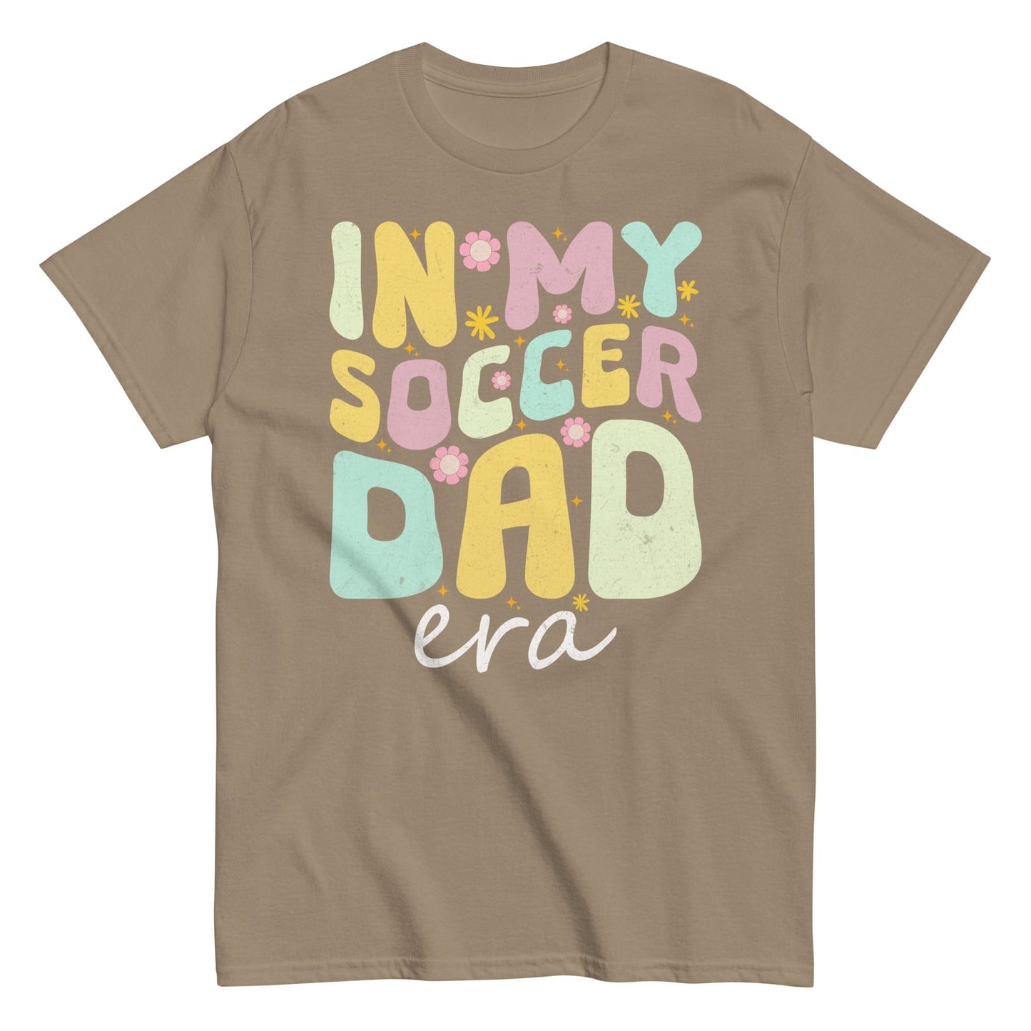 In My Soccer Dad Era T-Shirt – Soccer Dad Shirt Brown Savana / S Spirit Gear Collective T-Shirt