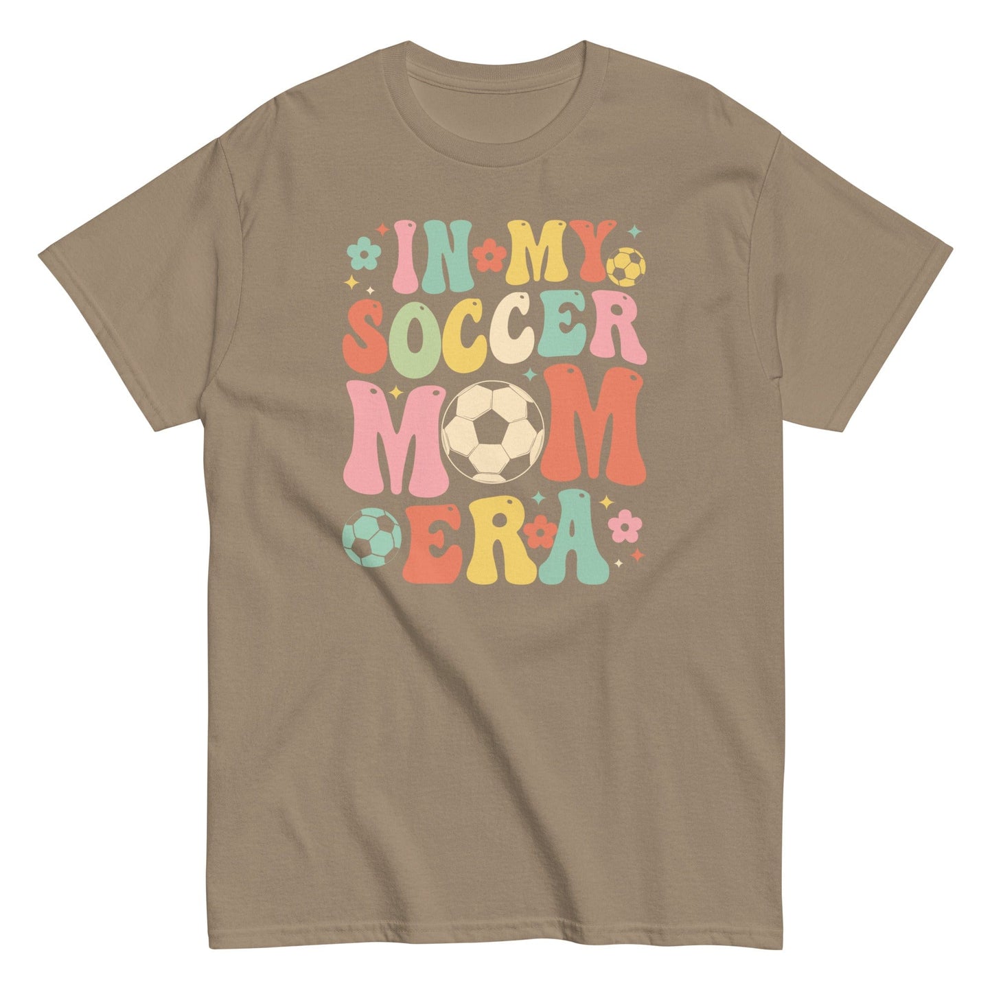 In My Soccer Mom Era Shirt Brown Savana / S Spirit Gear Collective T-Shirt
