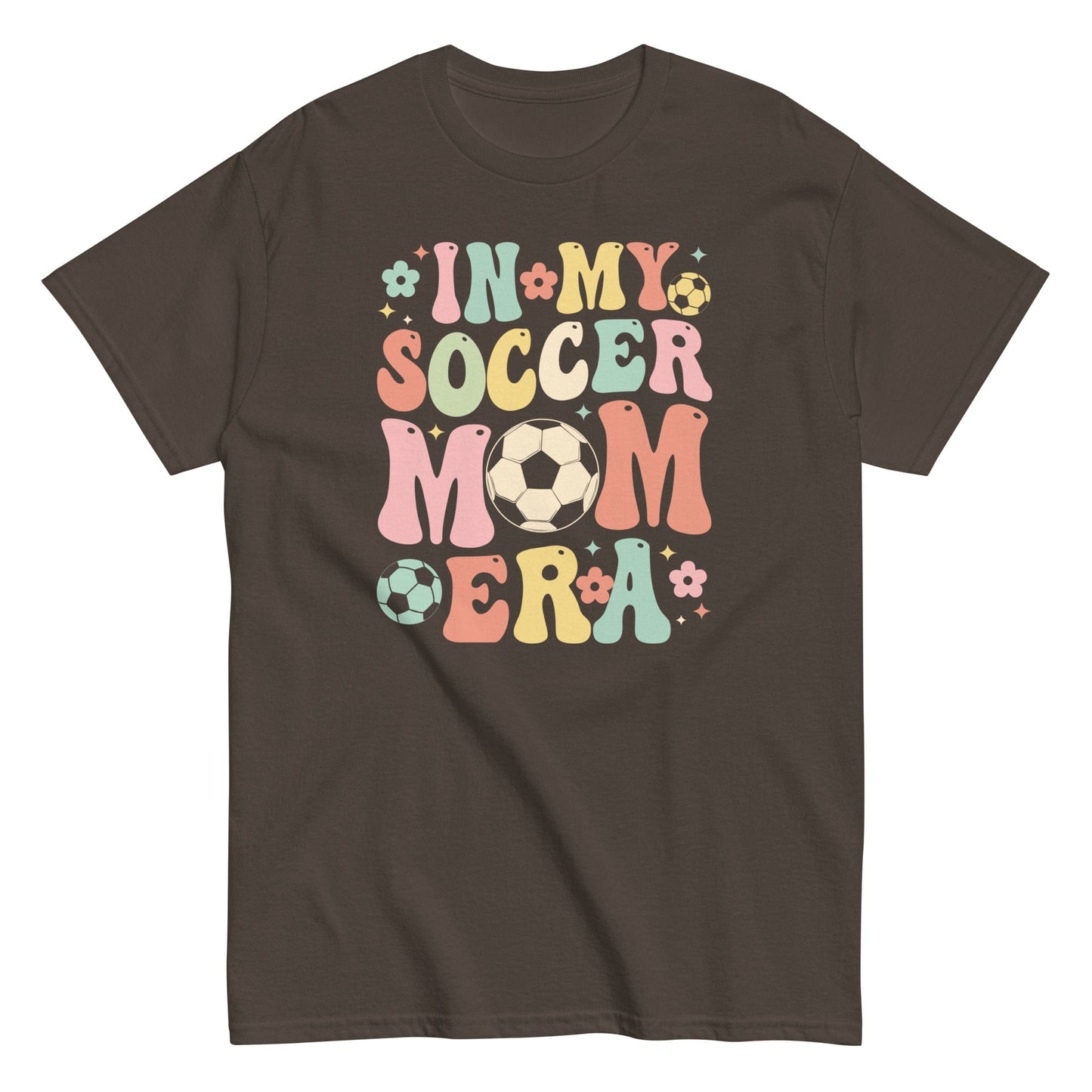 In My Soccer Mom Era Shirt Dark Chocolate / S Spirit Gear Collective T-Shirt