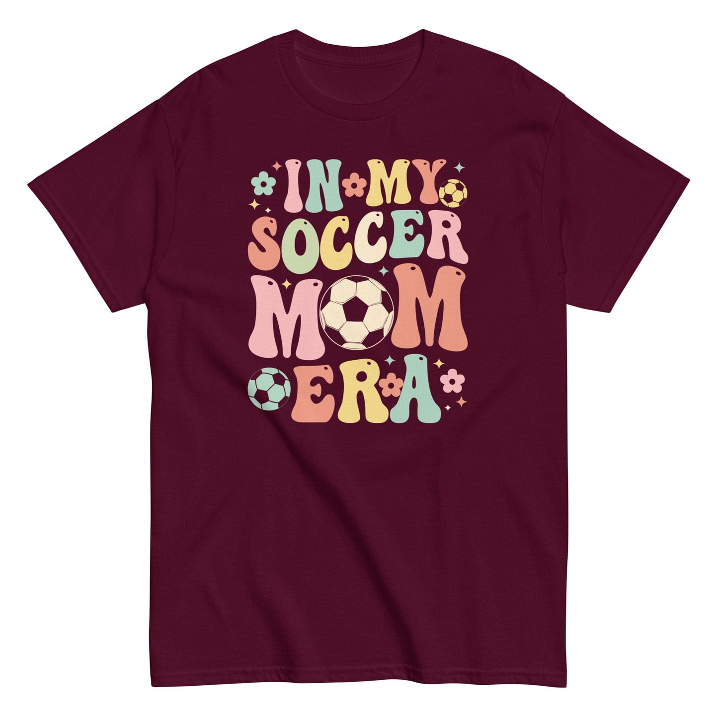 In My Soccer Mom Era Shirt Maroon / S Spirit Gear Collective T-Shirt
