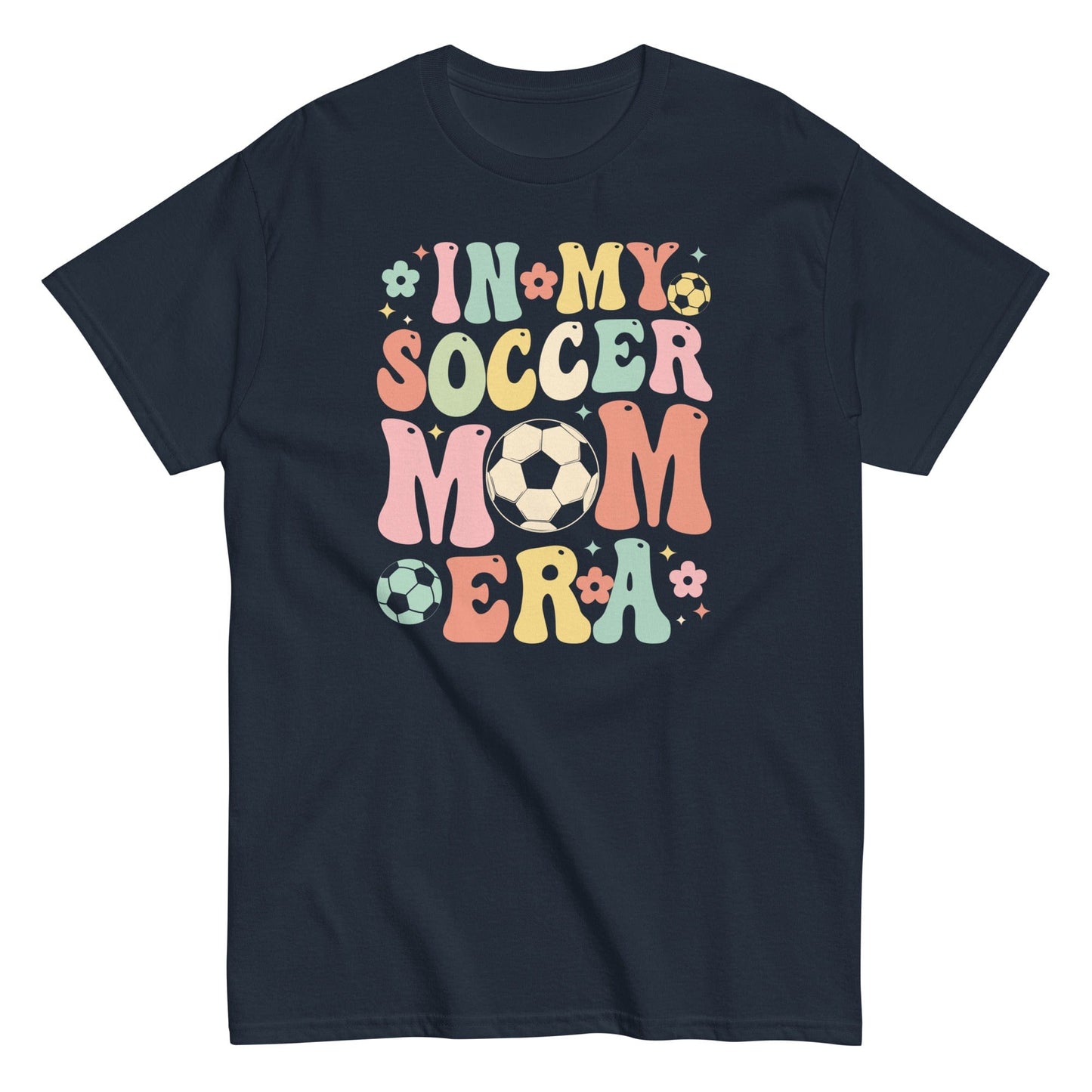 In My Soccer Mom Era Shirt Navy / S Spirit Gear Collective T-Shirt