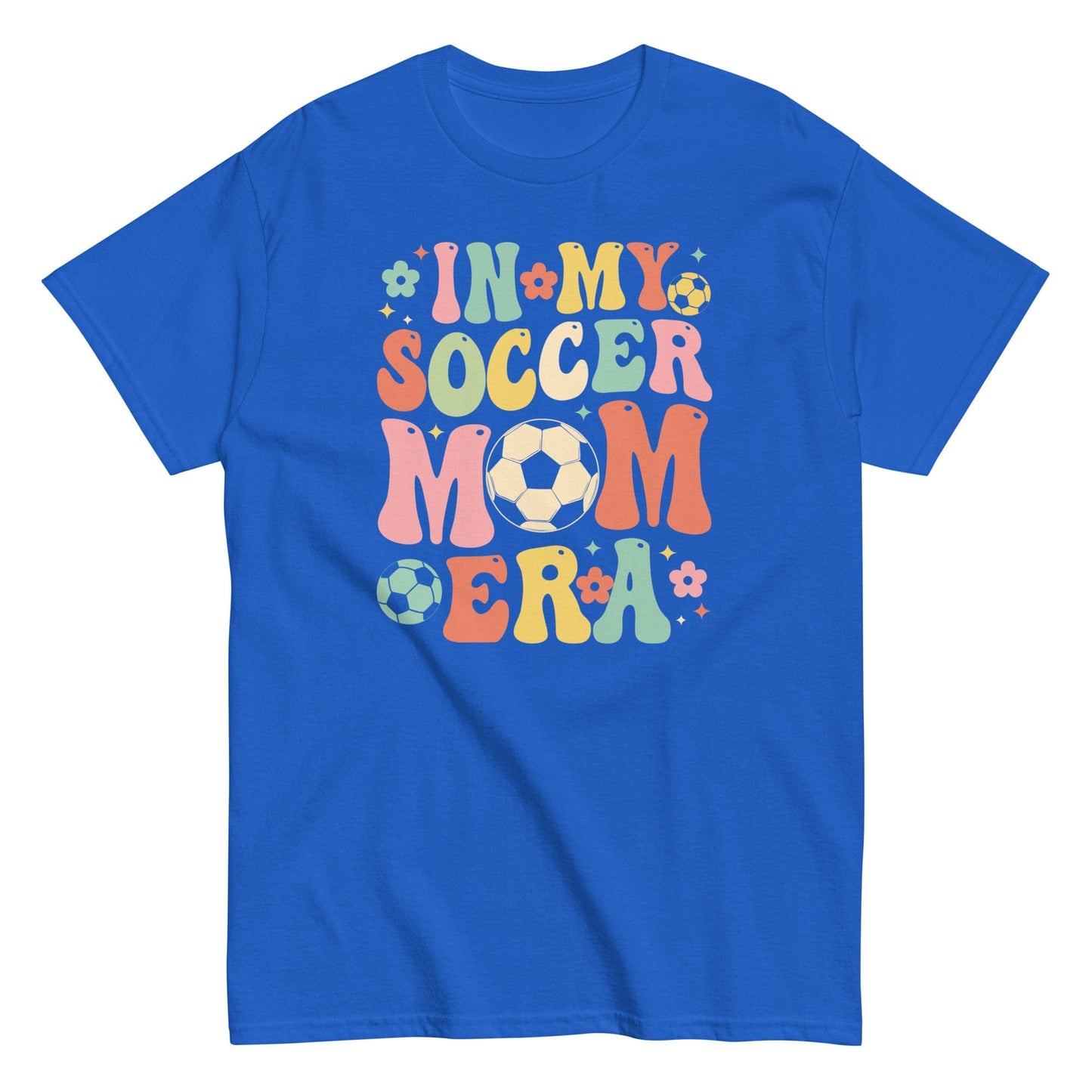 In My Soccer Mom Era Shirt Royal / S Spirit Gear Collective T-Shirt