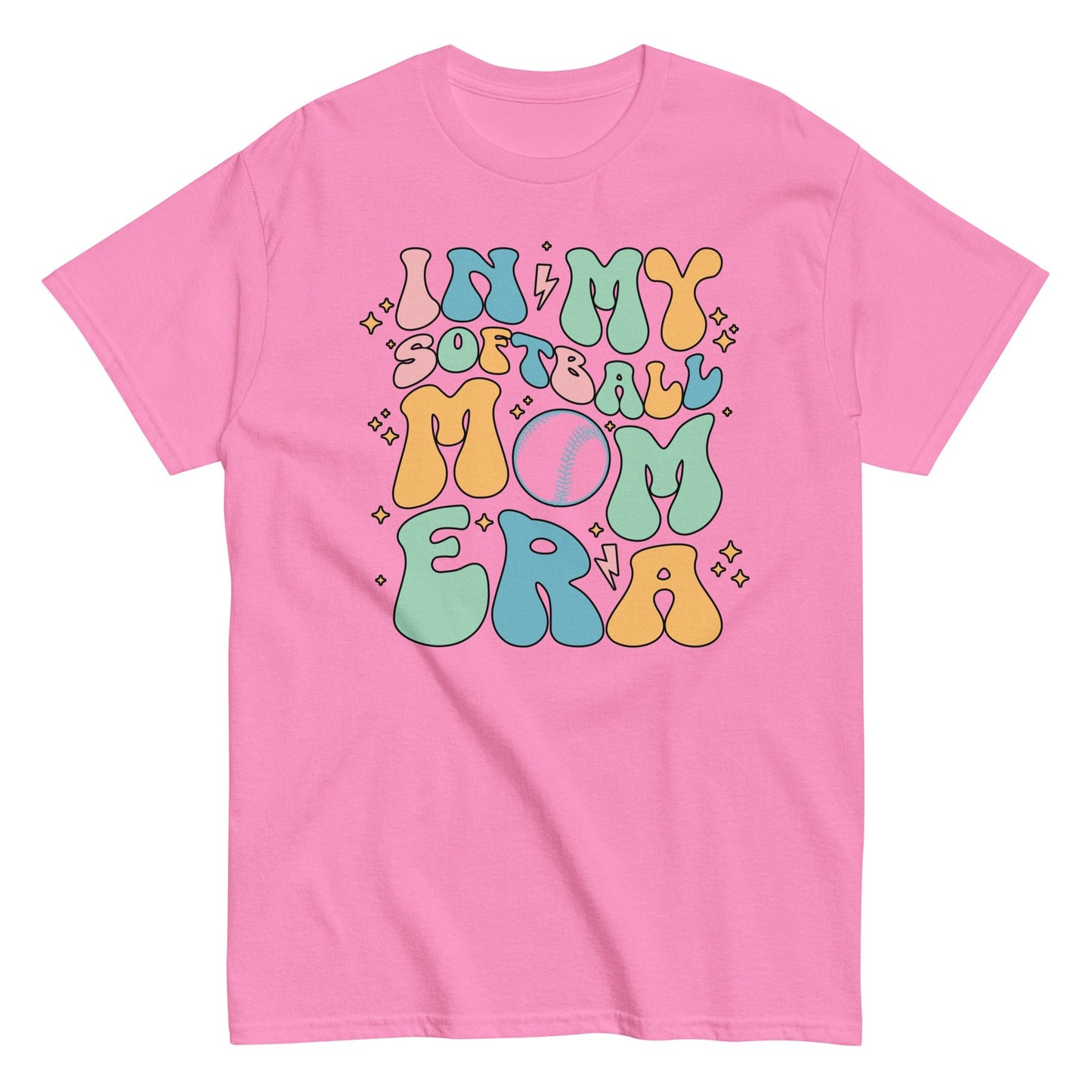 In My Softball Mom Era Shirt Azalea / S Spirit Gear Collective T-Shirt