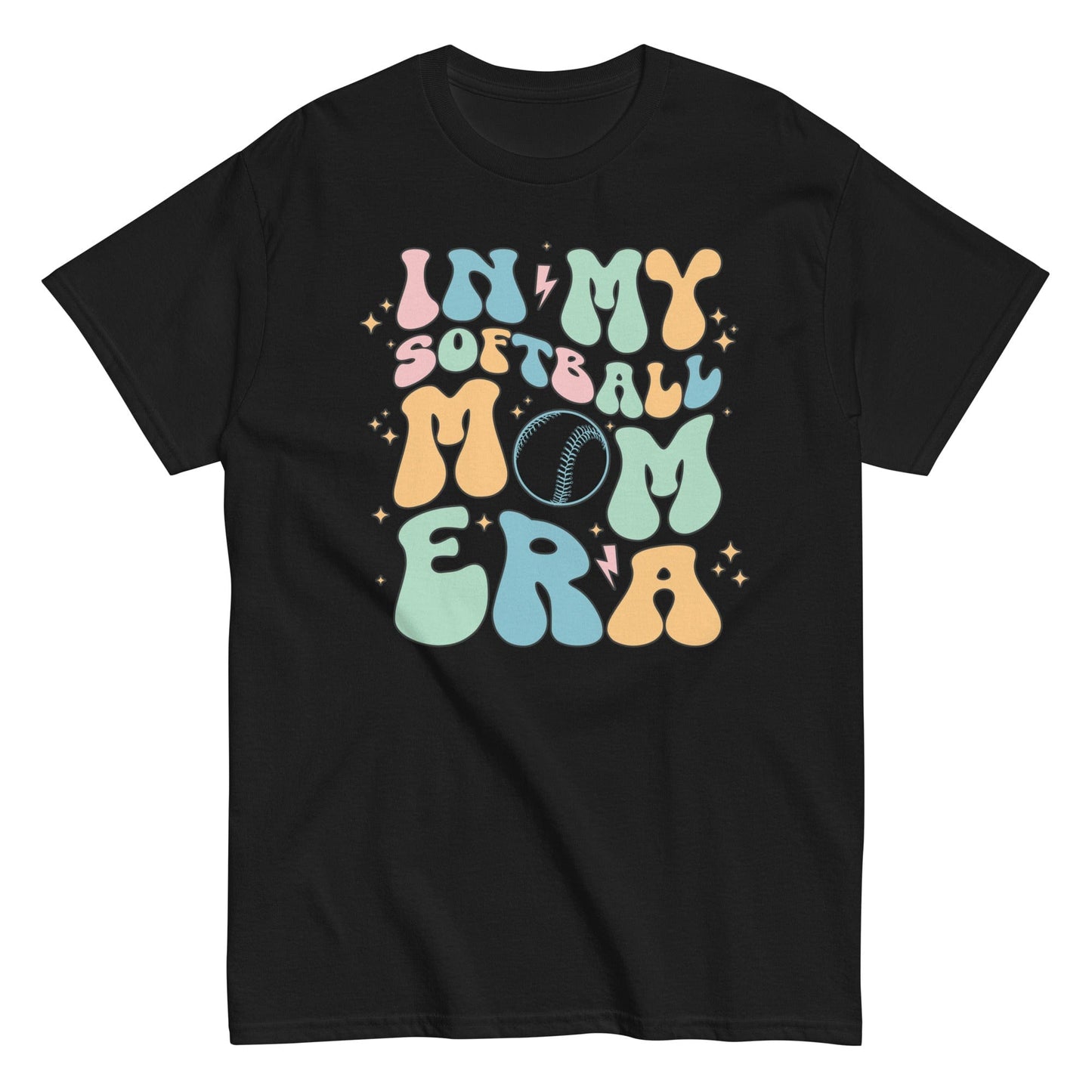 In My Softball Mom Era Shirt Black / S Spirit Gear Collective T-Shirt