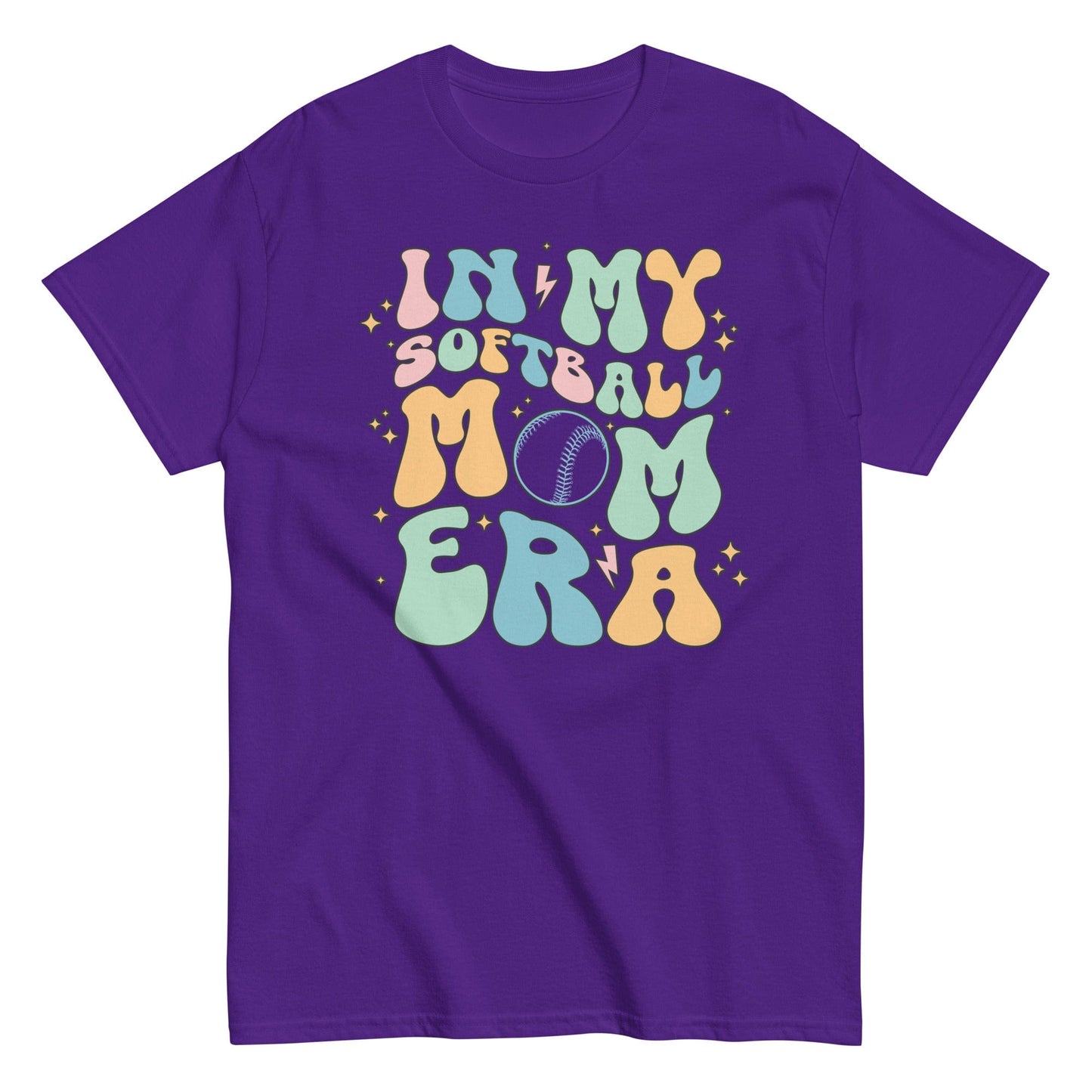 In My Softball Mom Era Shirt Purple / S Spirit Gear Collective T-Shirt