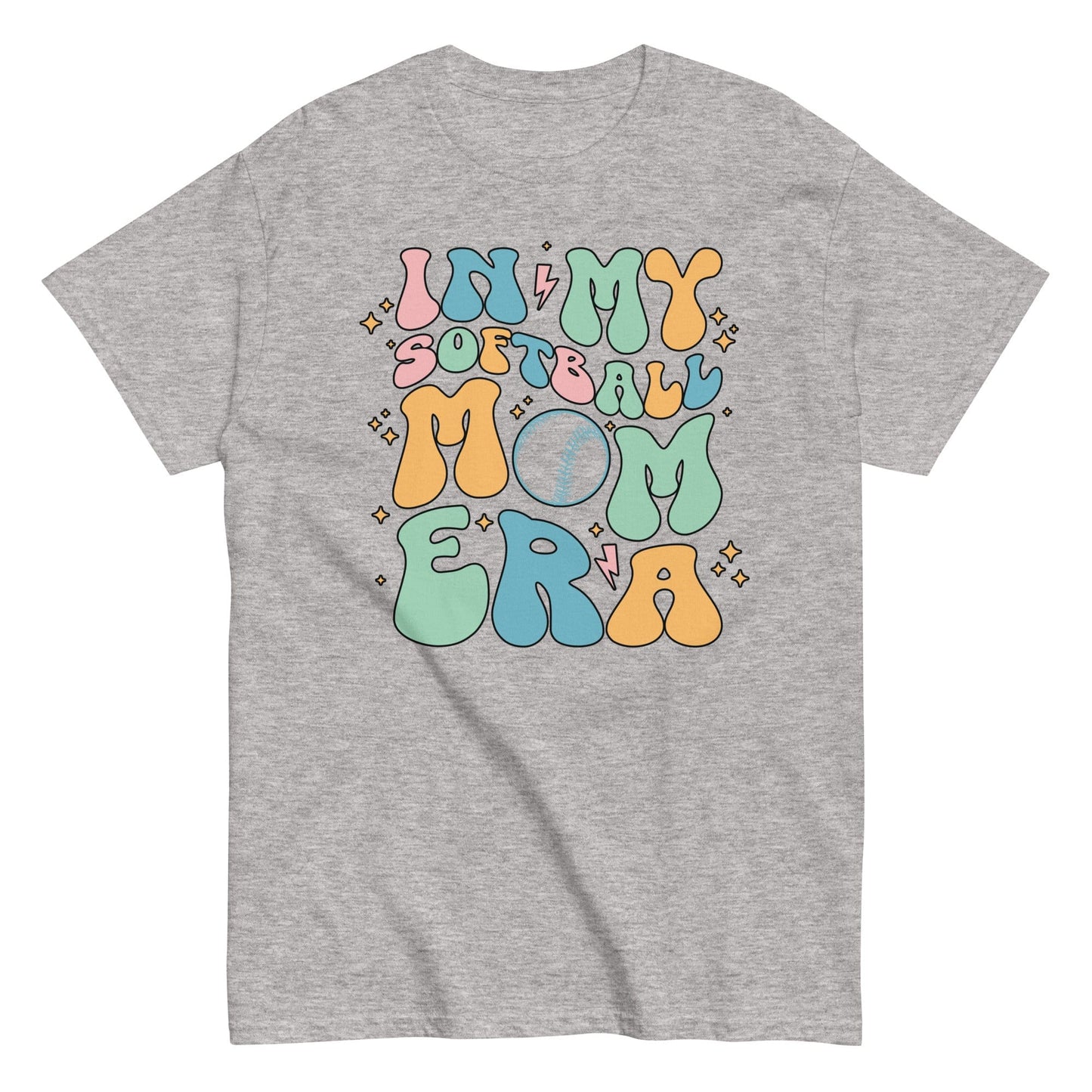 In My Softball Mom Era Shirt Sport Grey / S Spirit Gear Collective T-Shirt