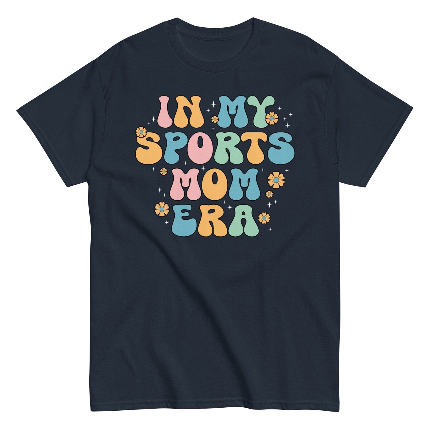 In My Sports Mom Era Shirt Navy / S Spirit Gear Collective T-Shirt