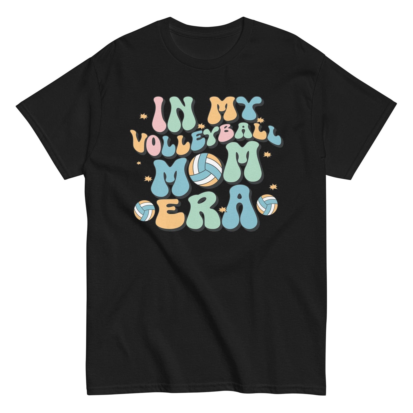 In My Volleyball Mom Era Shirt Black / S Spirit Gear Collective T-Shirt