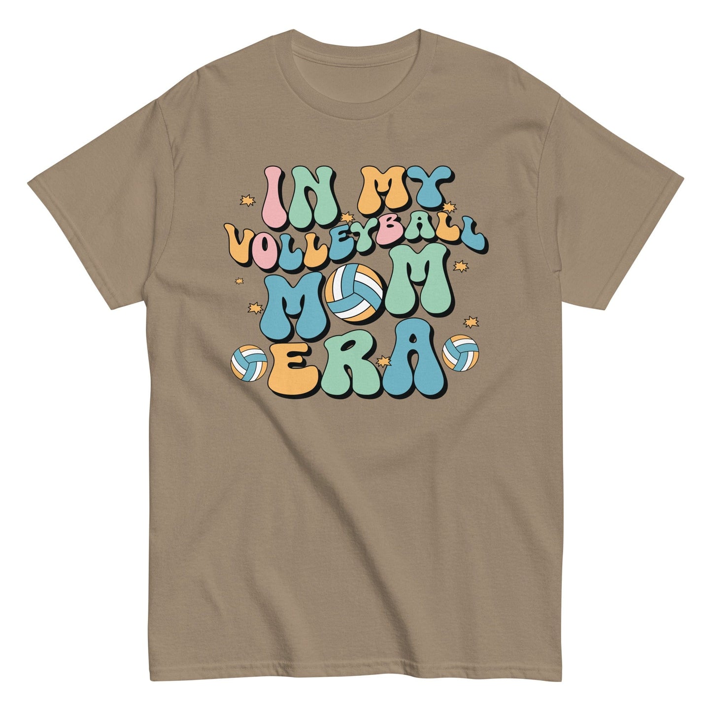 In My Volleyball Mom Era Shirt Brown Savana / S Spirit Gear Collective T-Shirt