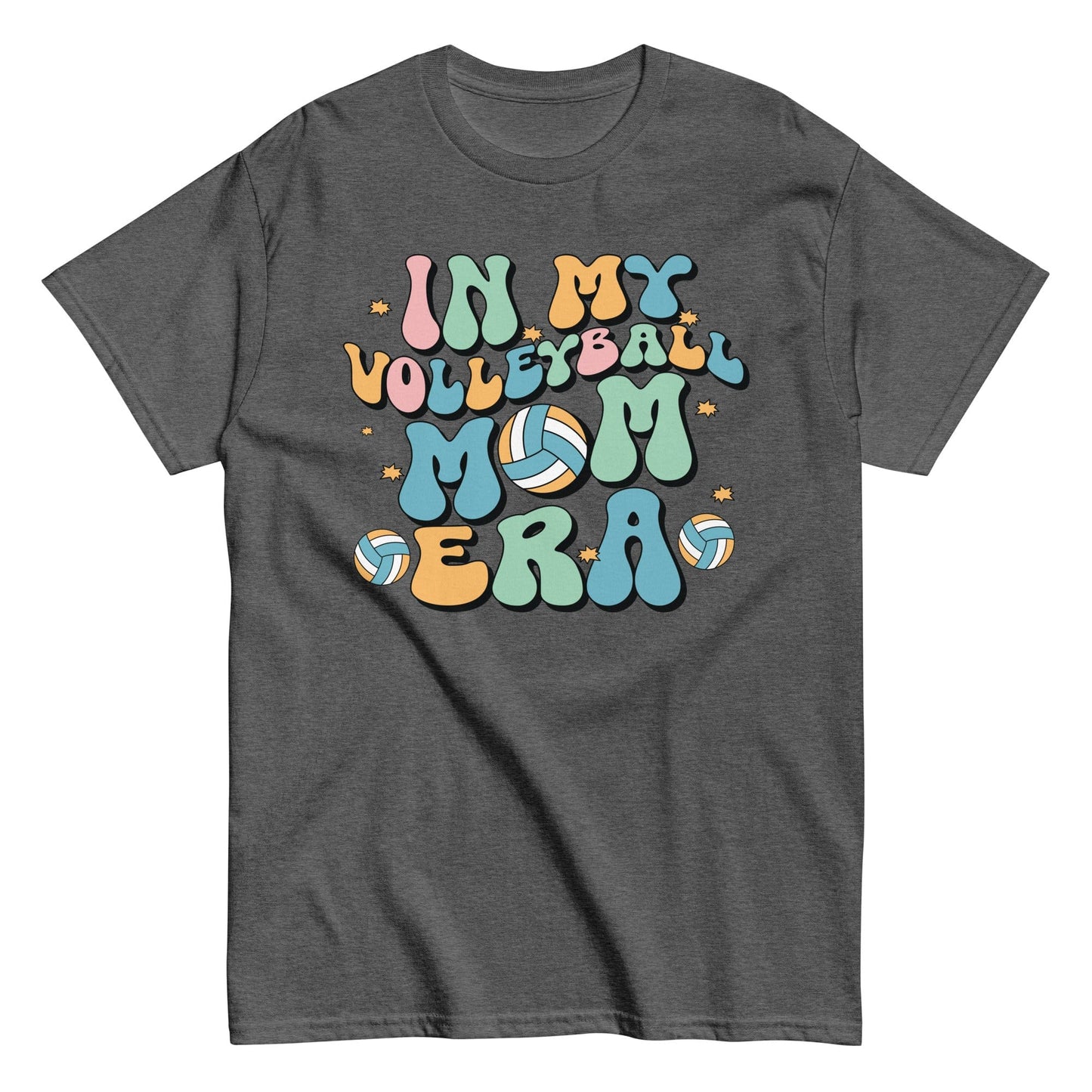 In My Volleyball Mom Era Shirt Dark Heather / S Spirit Gear Collective T-Shirt