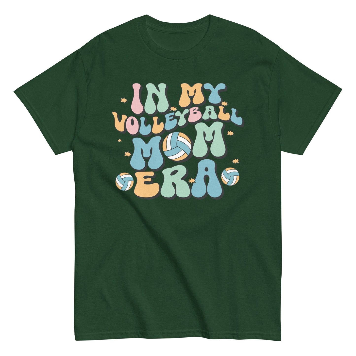 In My Volleyball Mom Era Shirt Forest Green / S Spirit Gear Collective T-Shirt