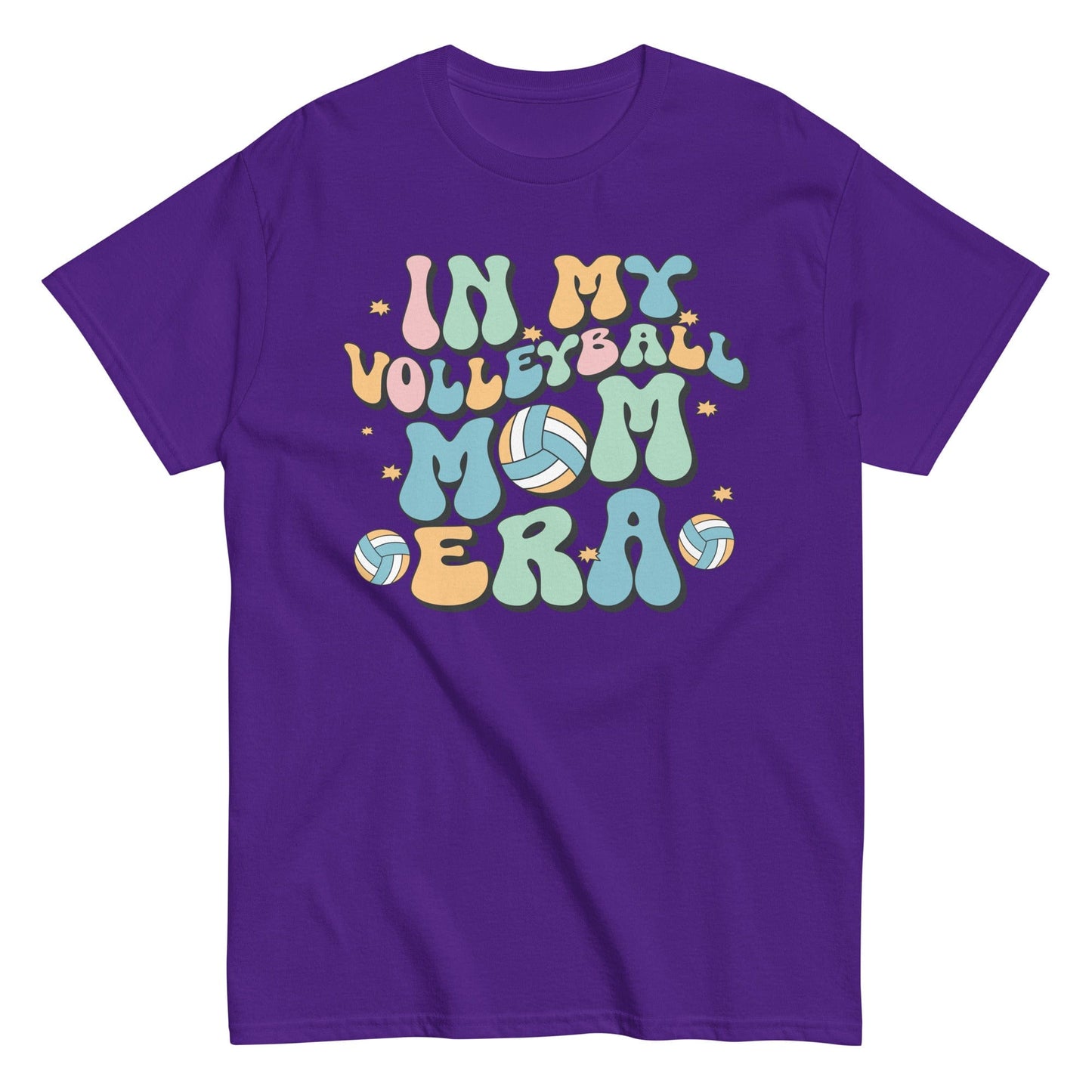 In My Volleyball Mom Era Shirt Purple / S Spirit Gear Collective T-Shirt