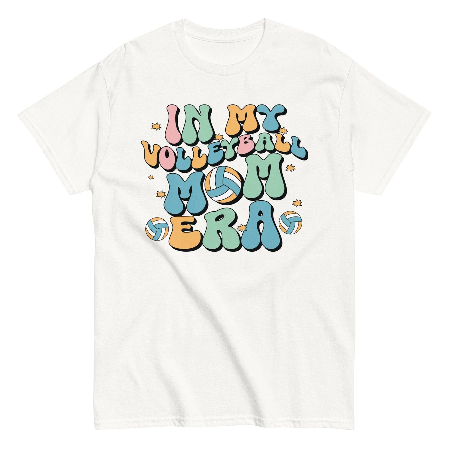 In My Volleyball Mom Era Shirt White / S Spirit Gear Collective T-Shirt