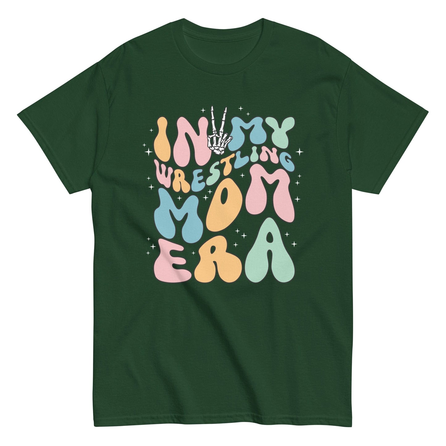 In My Wrestling Mom Era Shirt Forest Green / S Spirit Gear Collective T-Shirt