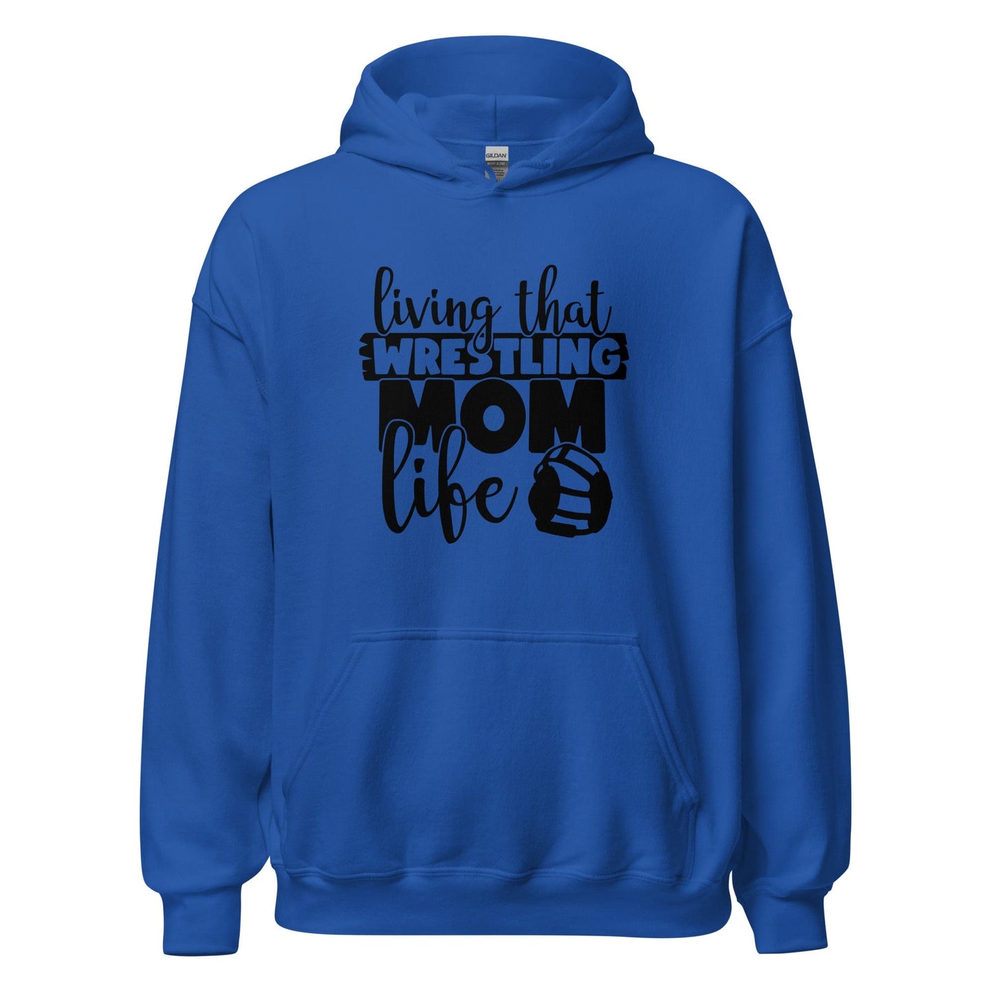 Living That Wrestling Mom Life Hoodie Royal / S Spirit Gear Collective Hoodie
