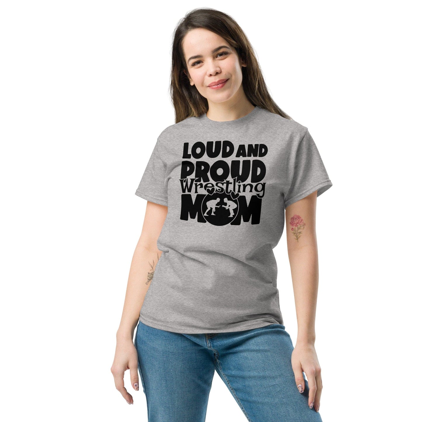 Loud and Proud Wrestling Mom Shirt Spirit Gear Collective T-Shirt