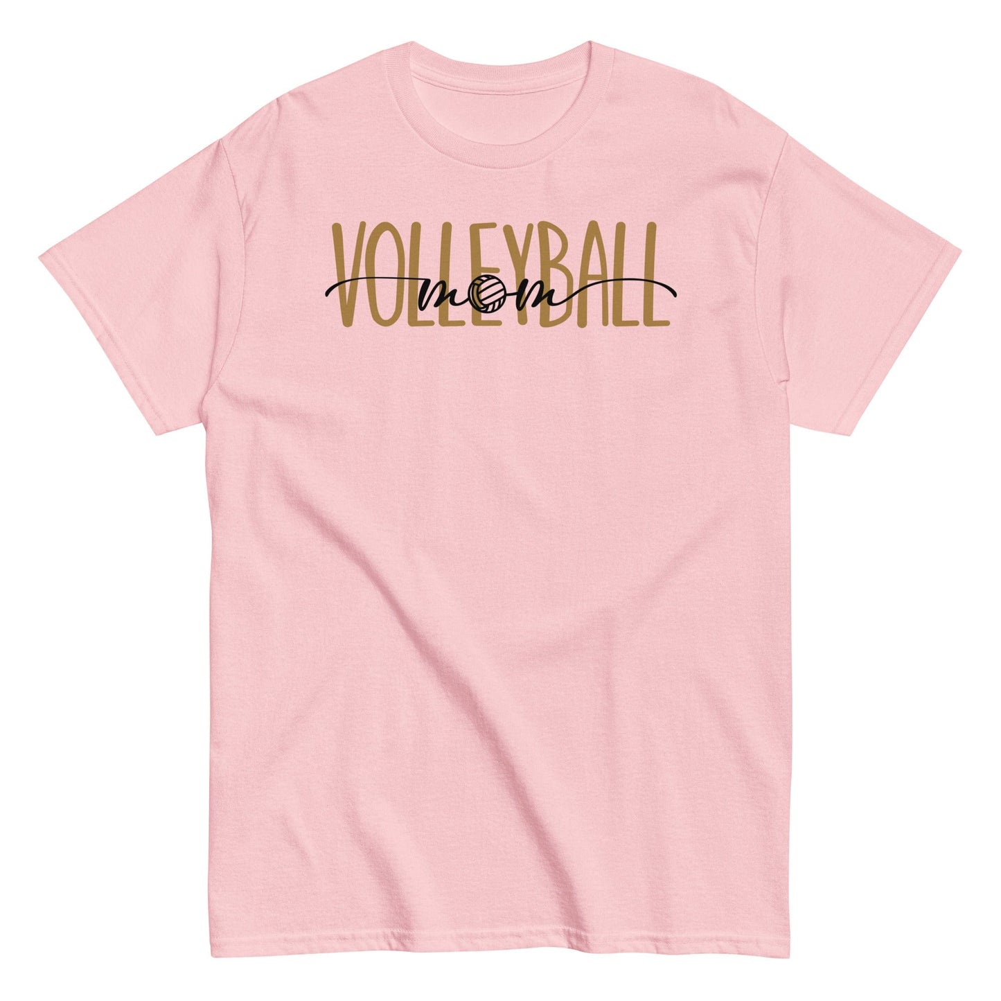 Minimalist Volleyball Mom Era Tee Light Pink / S Spirit Gear Collective T-Shirt