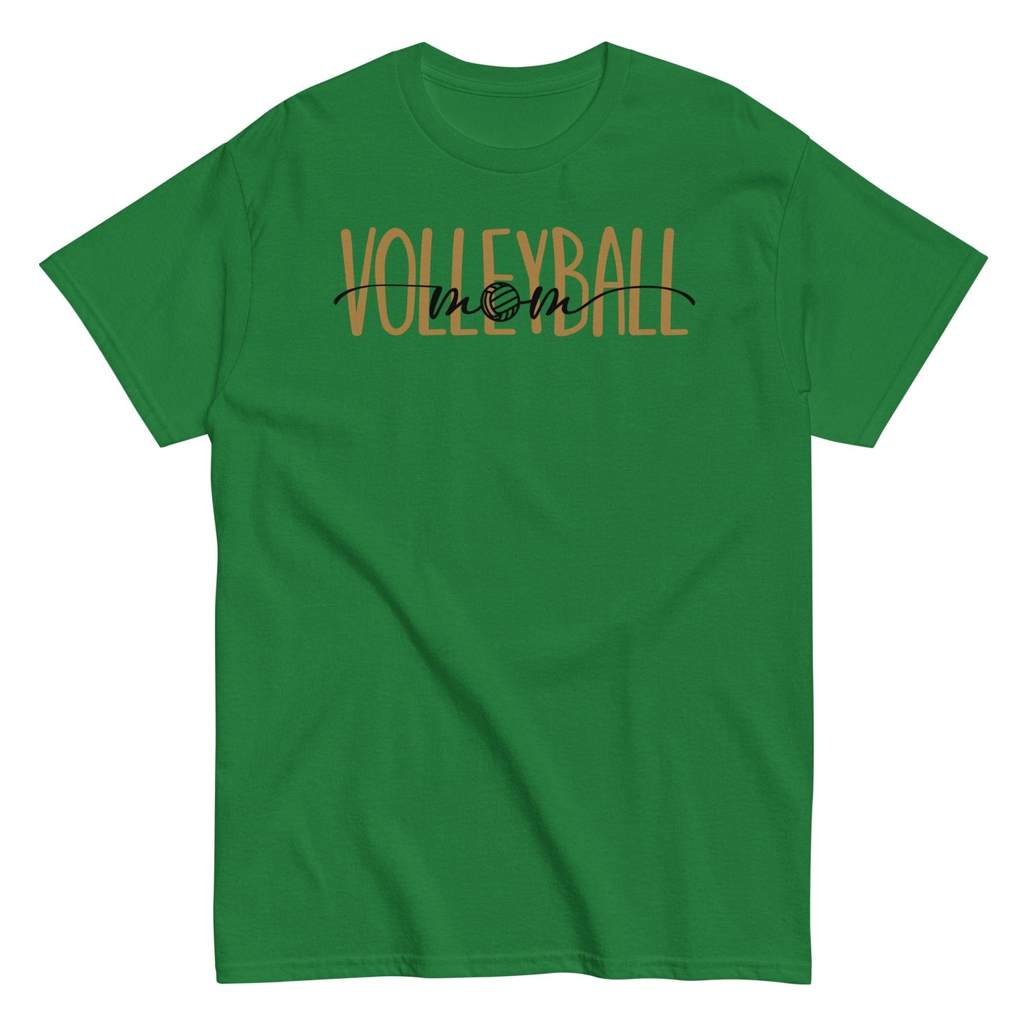 Minimalist Volleyball Mom Era Tee Turf Green / S Spirit Gear Collective T-Shirt