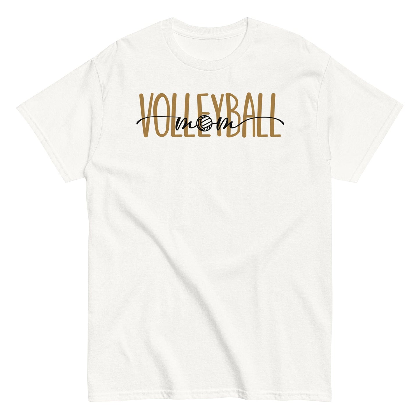 Minimalist Volleyball Mom Era Tee White / S Spirit Gear Collective T-Shirt