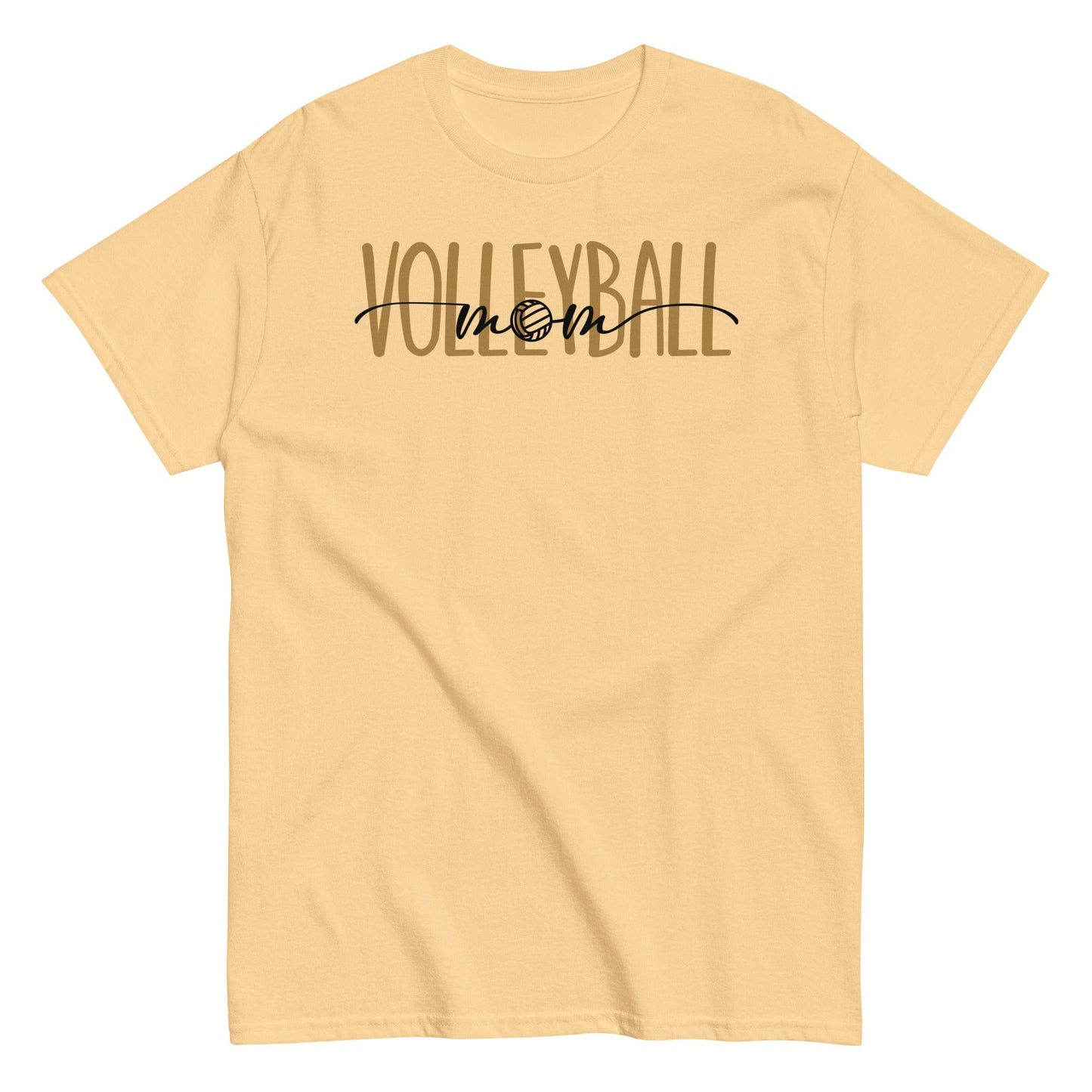 Minimalist Volleyball Mom Era Tee Yellow Haze / S Spirit Gear Collective T-Shirt