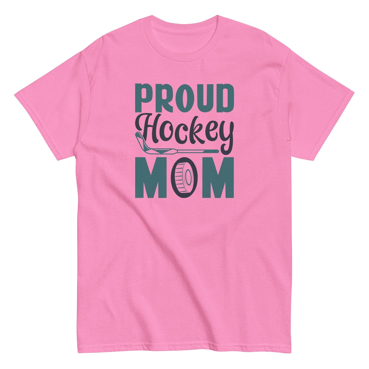 Proud Hockey Mom Shirt Azalea / S Spirit Gear Collective T-Shirt