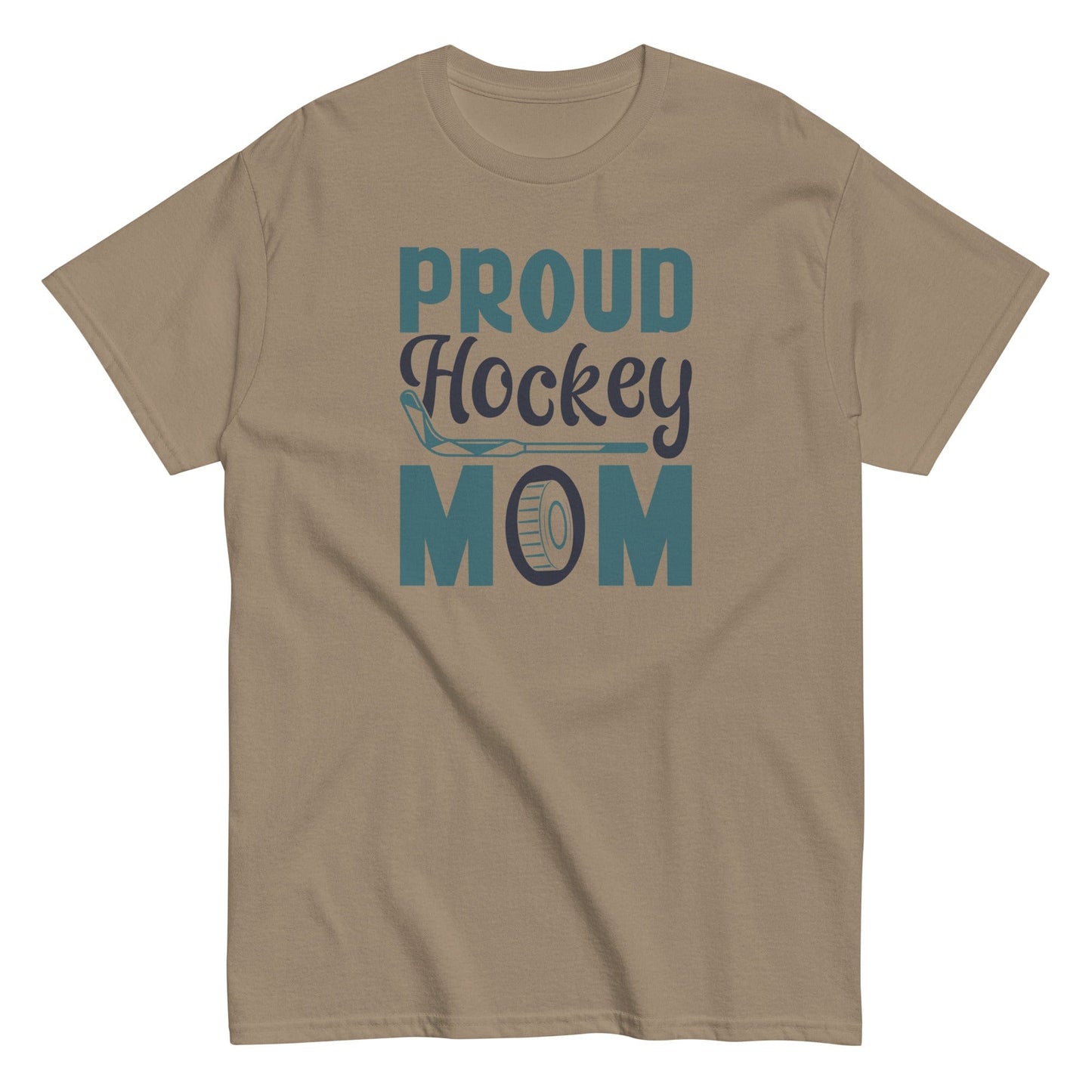 Proud Hockey Mom Shirt Brown Savana / S Spirit Gear Collective T-Shirt