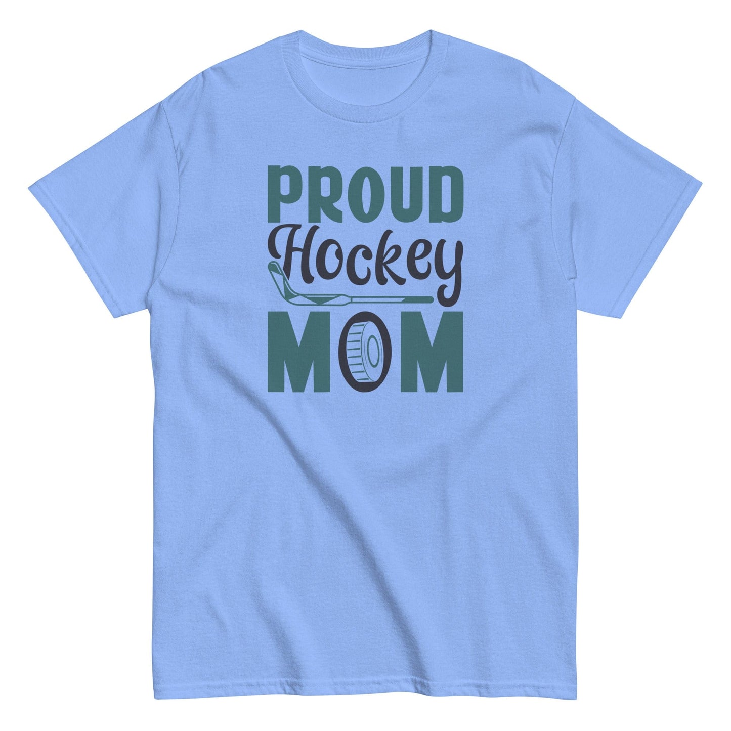 Proud Hockey Mom Shirt Carolina Blue / S Spirit Gear Collective T-Shirt