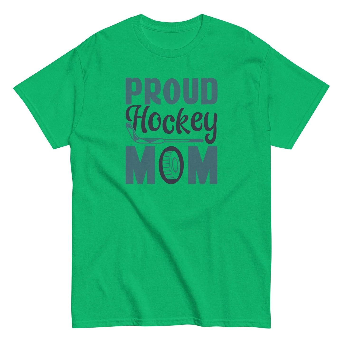 Proud Hockey Mom Shirt Irish Green / S Spirit Gear Collective T-Shirt