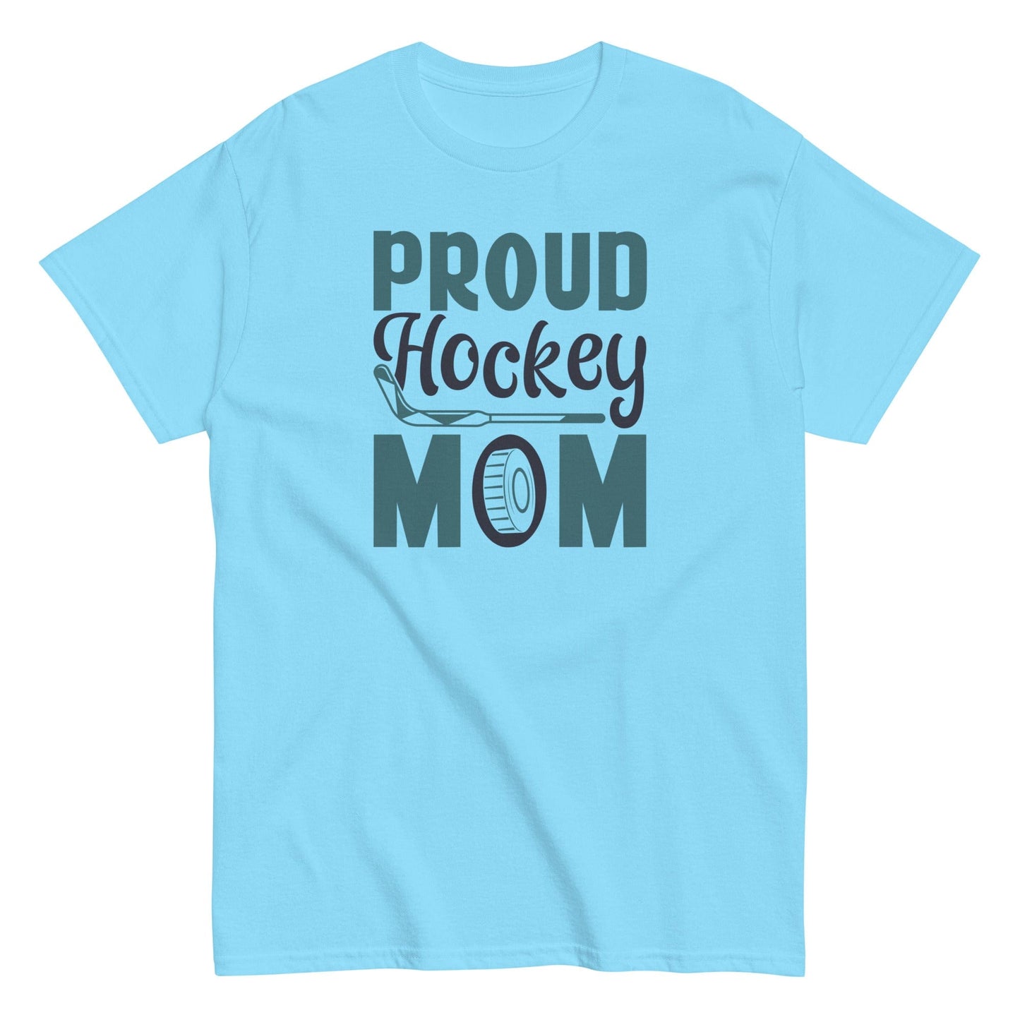 Proud Hockey Mom Shirt Sky / S Spirit Gear Collective T-Shirt