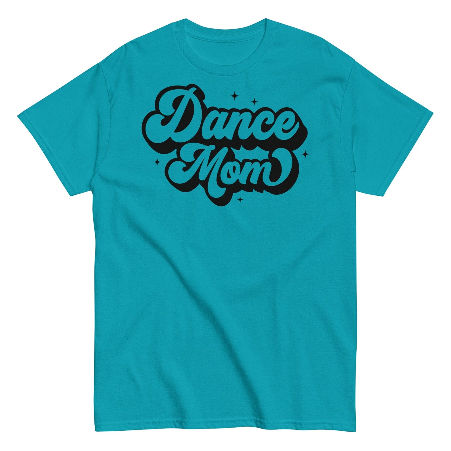 Retro Dance Mom Graphic Tee Tropical Blue / S Spirit Gear Collective T-Shirt