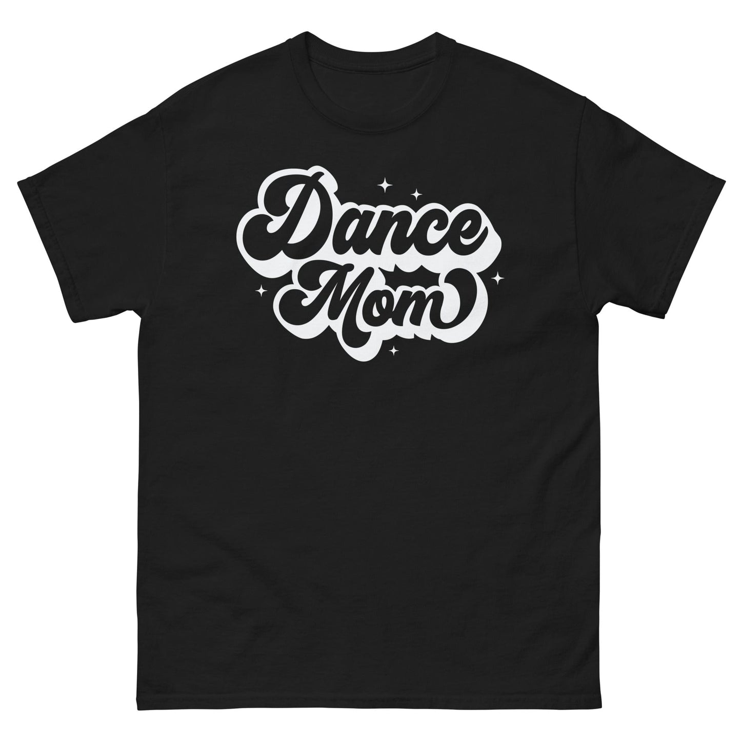 Retro Dance Mom T-Shirt – Bold Script Design for Proud Dance Moms Black / S Spirit Gear Collective