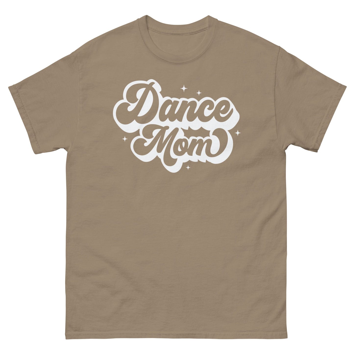Retro Dance Mom T-Shirt – Bold Script Design for Proud Dance Moms Brown Savana / S Spirit Gear Collective