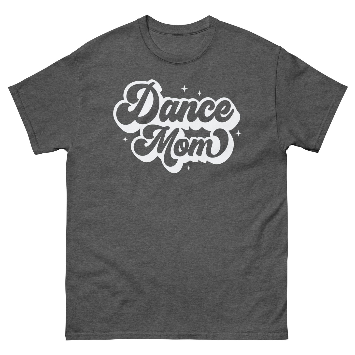 Retro Dance Mom T-Shirt – Bold Script Design for Proud Dance Moms Dark Heather / S Spirit Gear Collective