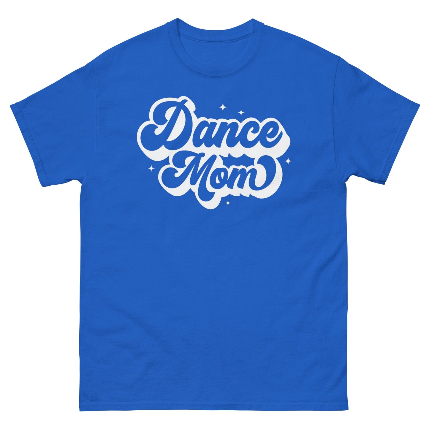Retro Dance Mom T-Shirt – Bold Script Design for Proud Dance Moms Royal / S Spirit Gear Collective