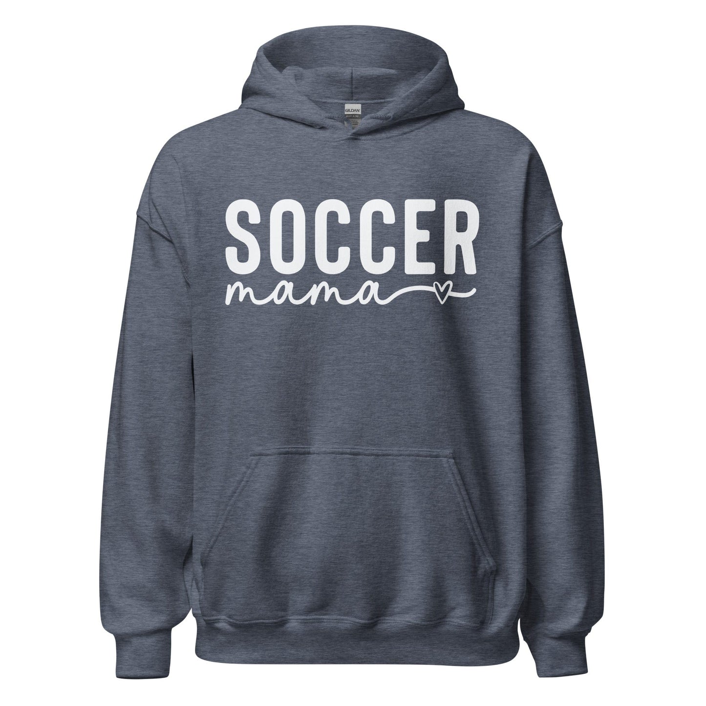 Soccer Mama Hoodie Heather Sport Dark Navy / S Spirit Gear Collective Hoodie
