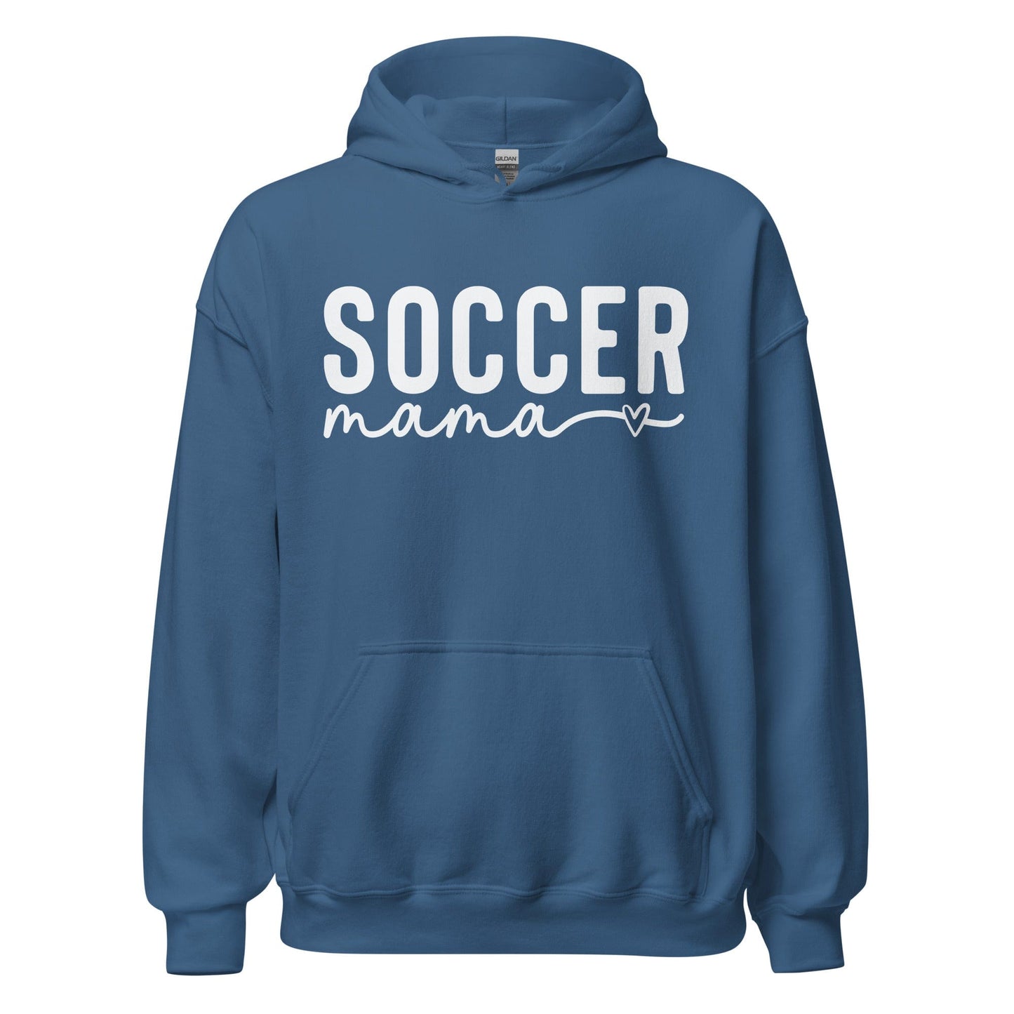 Soccer Mama Hoodie Indigo Blue / S Spirit Gear Collective Hoodie
