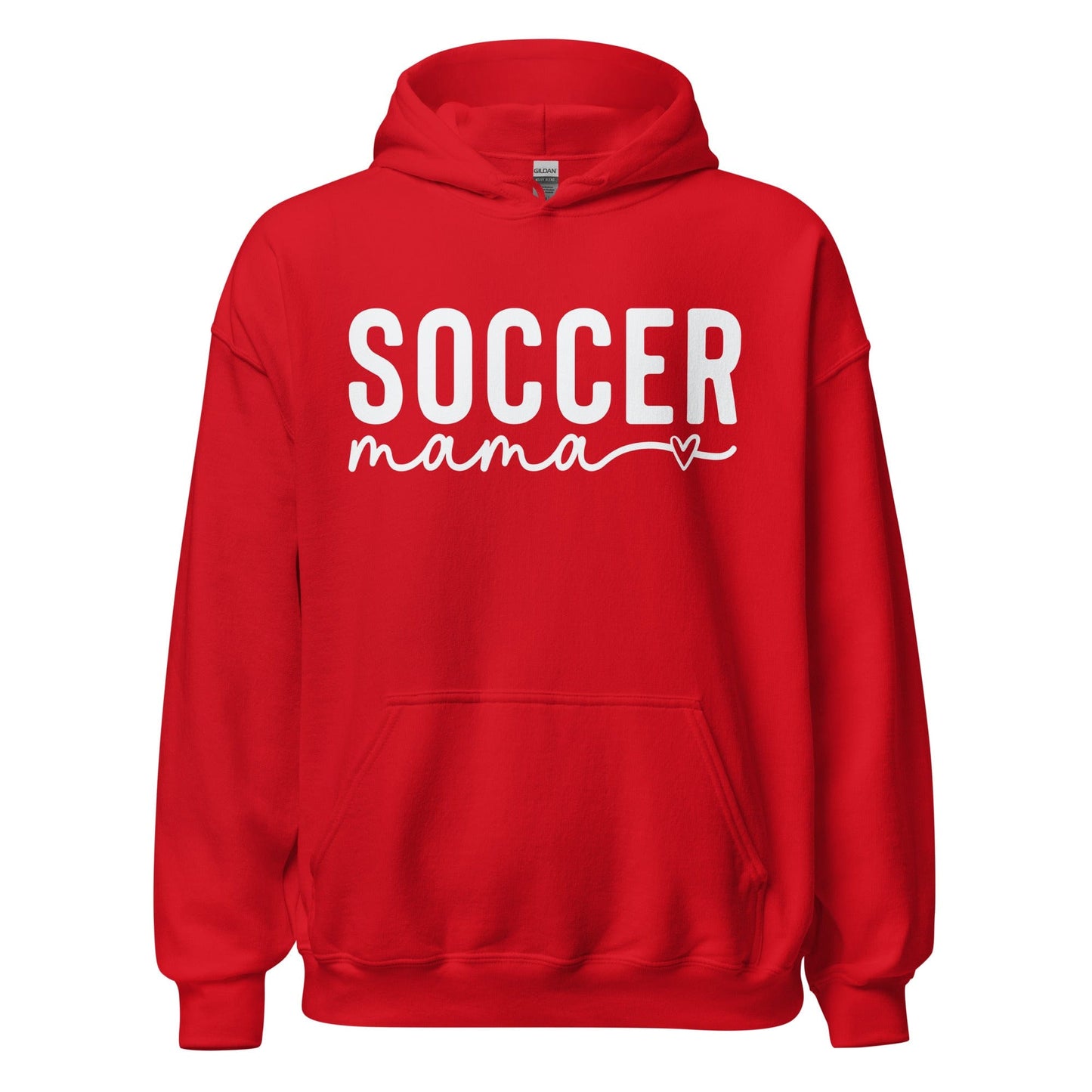 Soccer Mama Hoodie Red / S Spirit Gear Collective Hoodie