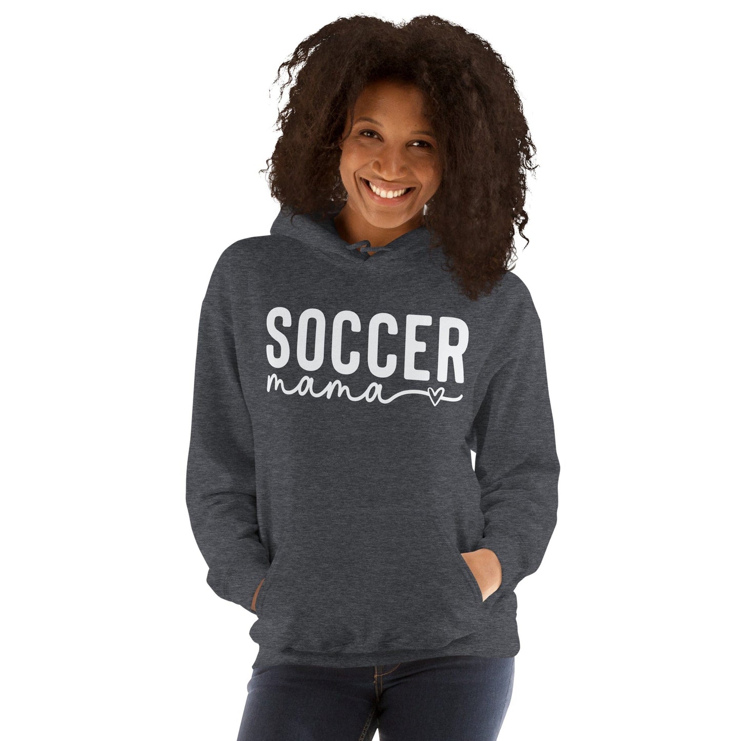 Soccer Mama Hoodie Spirit Gear Collective Hoodie