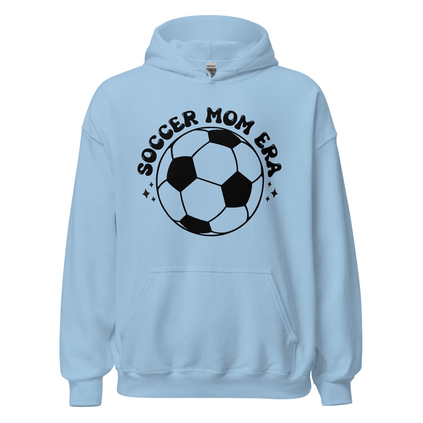 Soccer Mom Era Hoodie Light Blue / S Spirit Gear Collective Hoodie